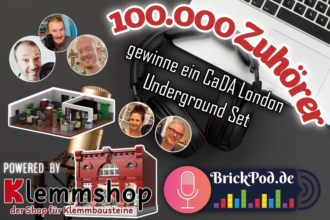 Klemmbaustein Podcast BrickPod.de 